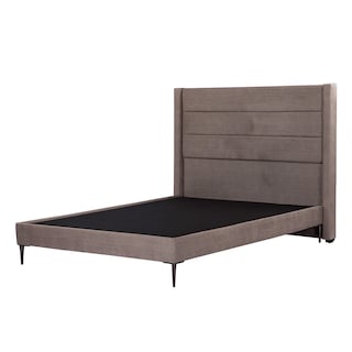 Foto 2 | Cabecera Dicasa Lugo Color Gris Oscuro Matrimonial + Base Cama Slim Dicasa Color Gris Oscuro Matrimonial