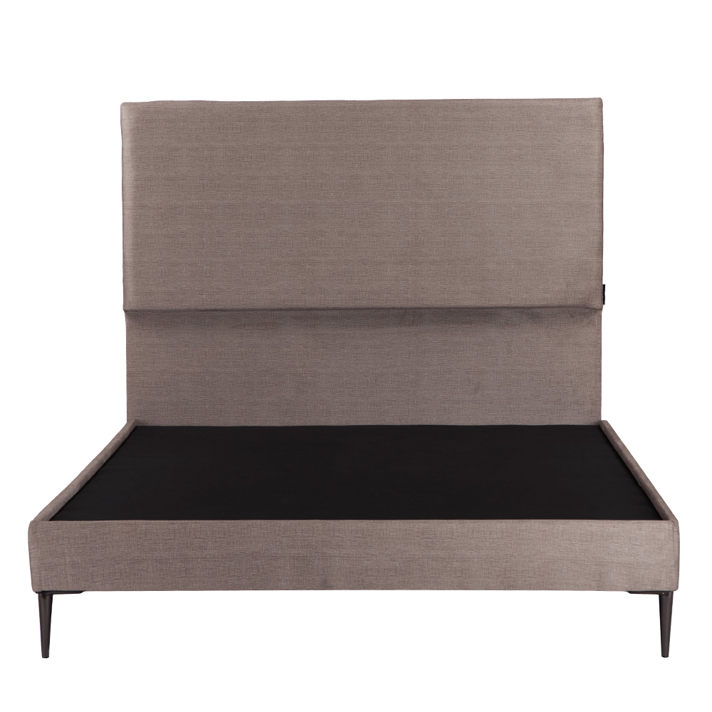 Foto 1 | Cabecera Dicasa Myko Color Gris Oscuro Matrimonial + Base Cama Slim Dicasa Color Gris Oscuro Matrimonial