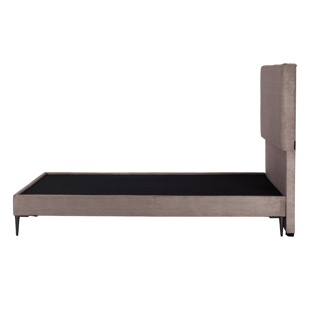 Foto 3 | Cabecera Dicasa Myko Color Gris Oscuro Matrimonial + Base Cama Slim Dicasa Color Gris Oscuro Matrimonial