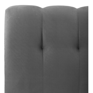 Foto 6 | Cabecera Dicasa Nube Color Gris Matrimonial + Base Cama Slim Dicasa Color Gris Matrimonial