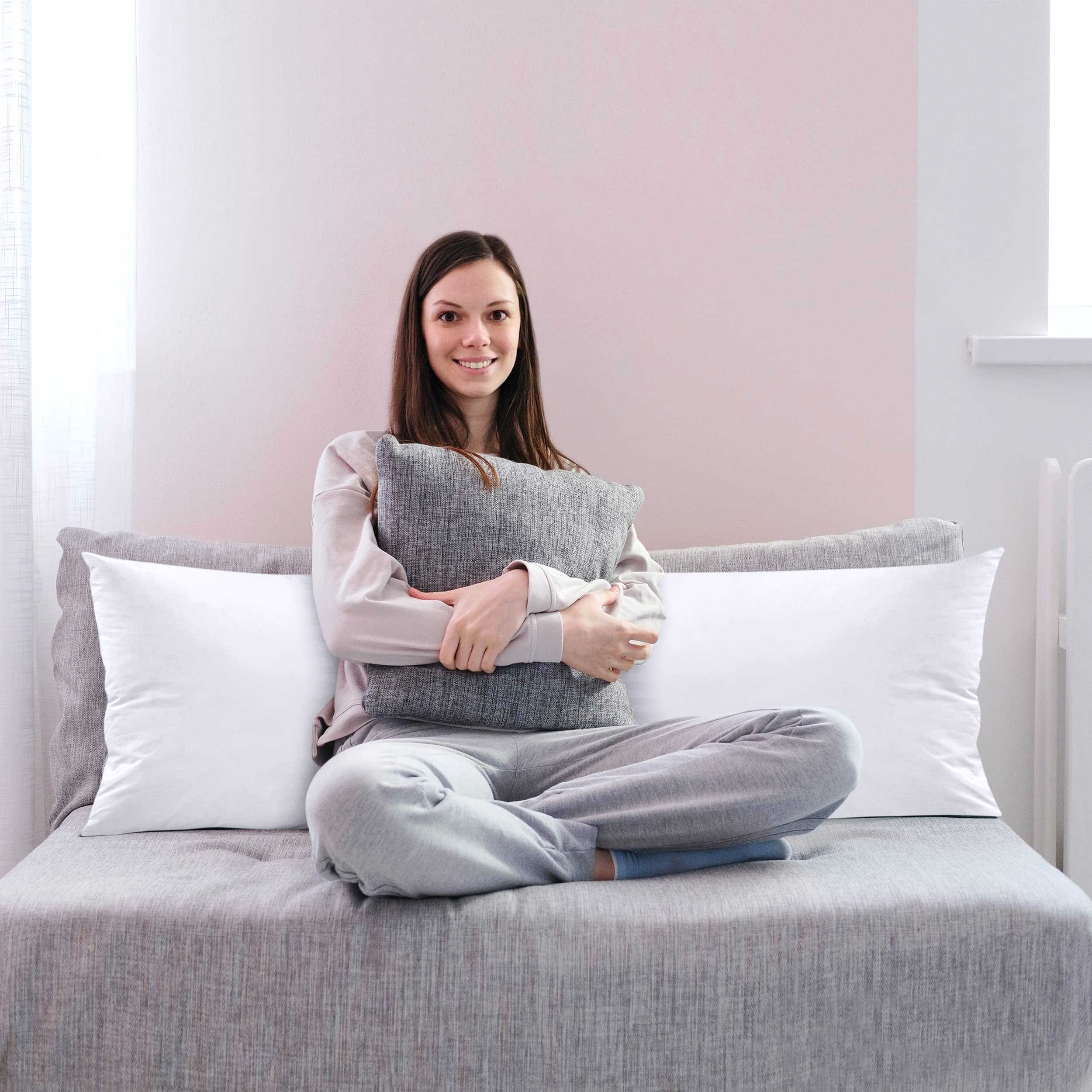 Foto 8 pulgar | Almohada Corporal Completa Para Adultos, Utopia Bedding - Venta Internacional.