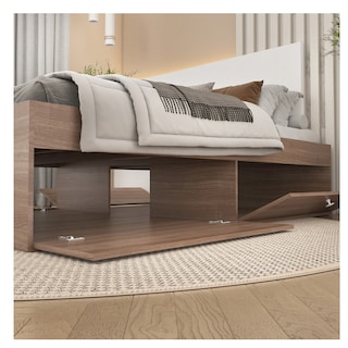 Foto 4 | Cama Matrimonial Skal 4 Puertas