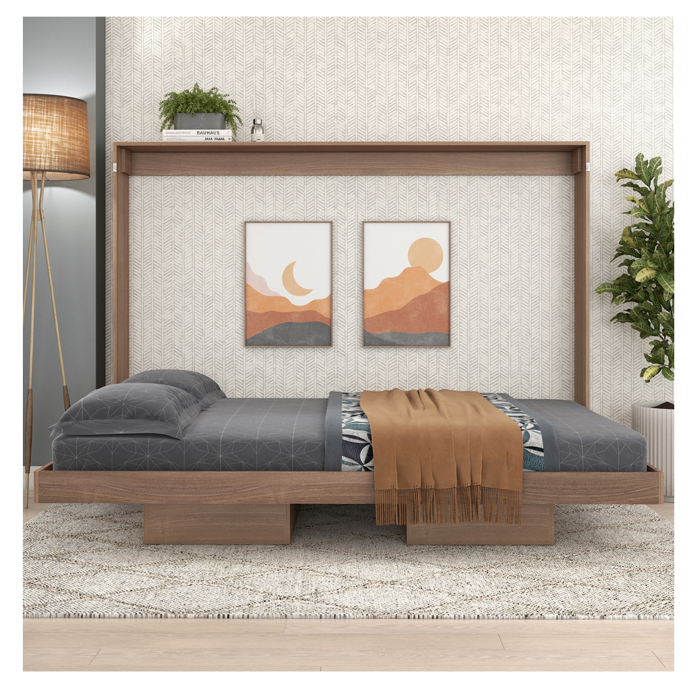 Foto 4 pulgar | Cama Matrimonial Skal Abatible Horizontal