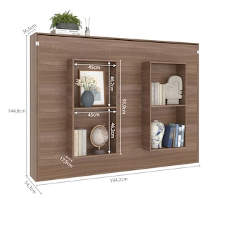 Foto 7 | Cama Matrimonial Skal Abatible Horizontal