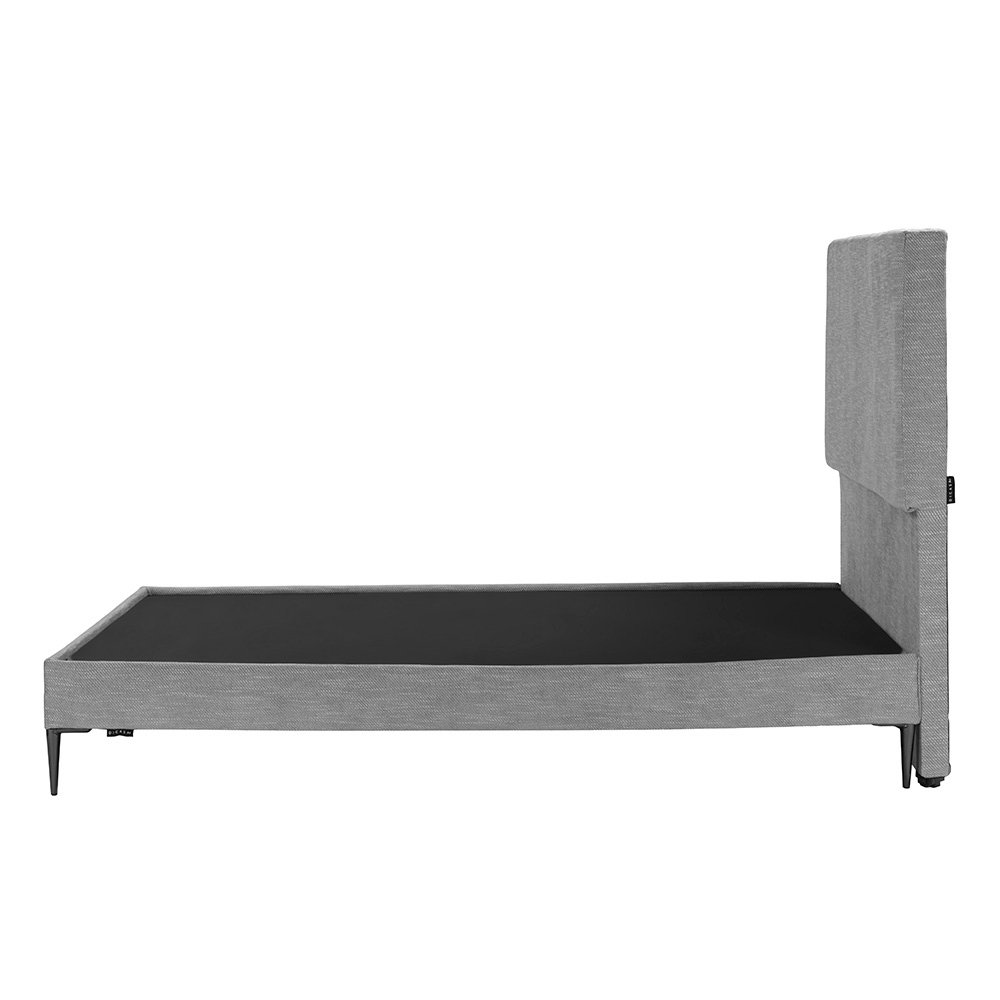 Foto 4 | Cabecera Dicasa Myko Color Gris Matrimonial + Base Cama Slim Dicasa Color Gris Matrimonial