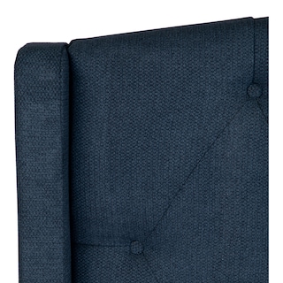 Foto 5 | Cabecera Dicasa Zefyr Color Azul Individual + Base Cama Slim Dicasa Color Azul Individual