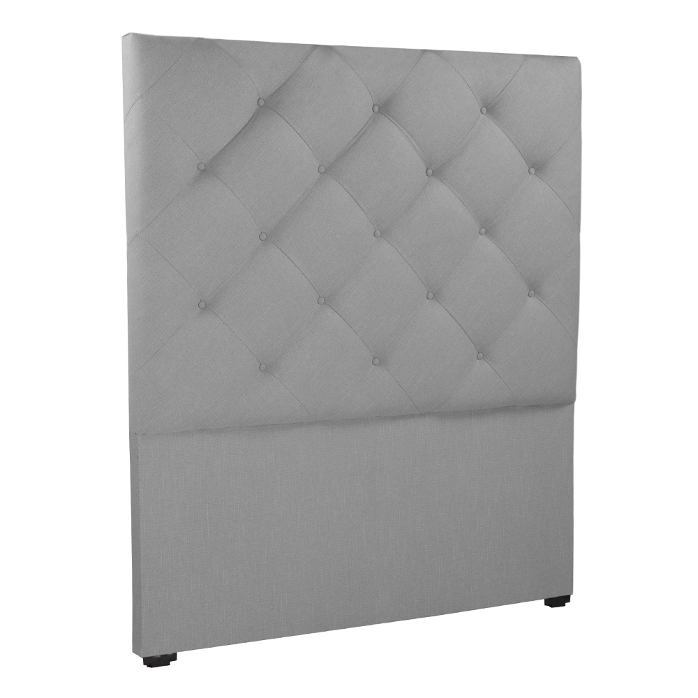 Foto 4 | Cabecera Dicasa Ikki Color Gris Queen Size + Base Cama Slim Dicasa Color Gris Queen Size