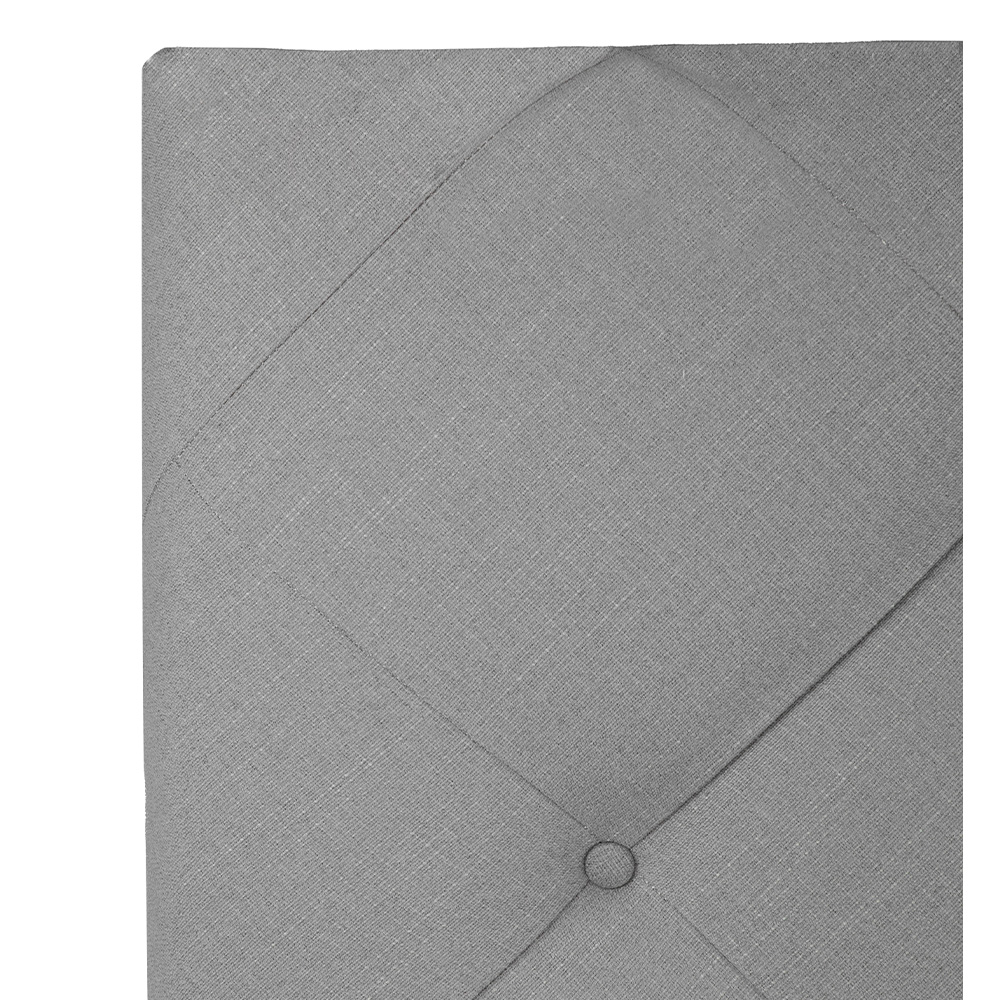 Foto 6 pulgar | Cabecera Dicasa Ikki Color Gris Queen Size + Base Cama Slim Dicasa Color Gris Queen Size