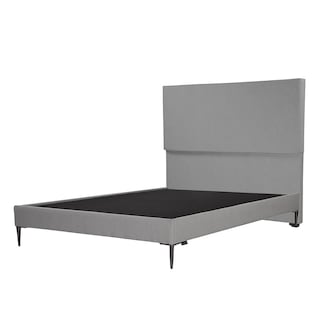 Foto 3 | Cabecera Dicasa Myko Color Gris Matrimonial + Base Cama Slim Dicasa Color Gris Matrimonial