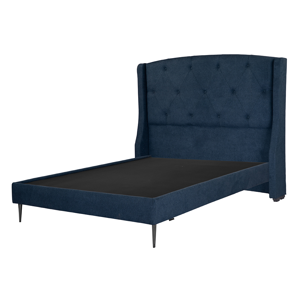 Foto 3 | Cabecera Dicasa Zefyr Color Azul King Size + Base Cama Slim Dicasa Color Azul King Size