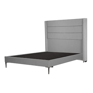 Foto 3 | Cabecera Dicasa Lugo Color Gris Individual + Base Cama Slim Dicasa Color Gris Individual