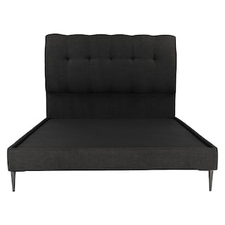 Foto 1 | Cabecera Dicasa Nube Color Negro Queen Size + Base Cama Slim Dicasa Color Negro Queen Size