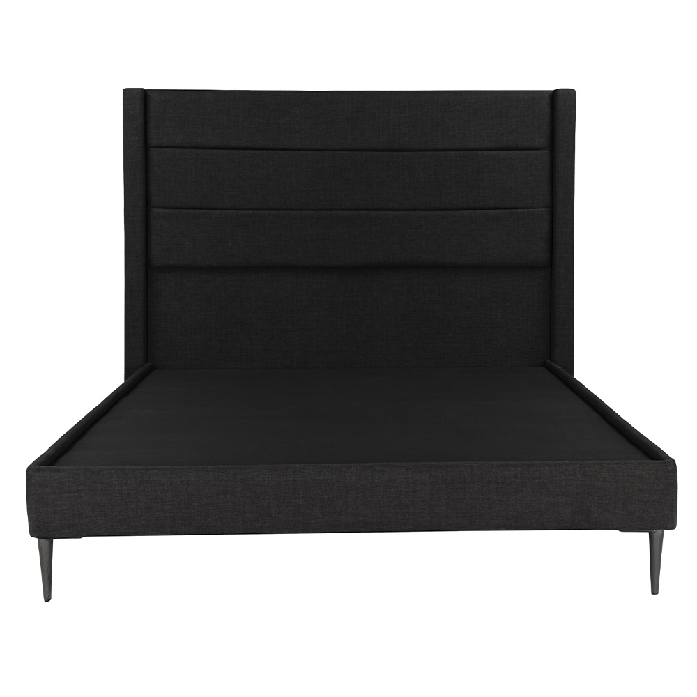 Foto 1 | Cabecera Dicasa Lugo Color Negro Matrimonial + Base Cama Slim Dicasa Color Negro Matrimonial