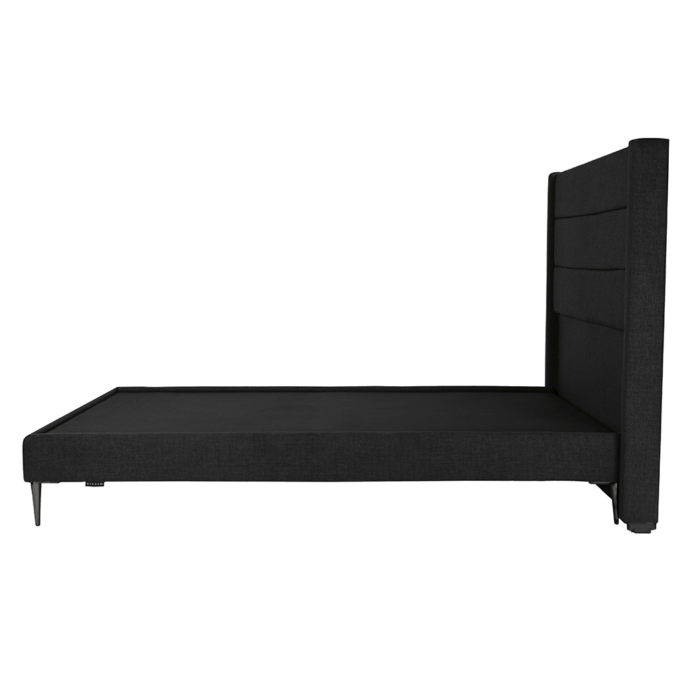 Foto 4 | Cabecera Dicasa Lugo Color Negro Matrimonial + Base Cama Slim Dicasa Color Negro Matrimonial