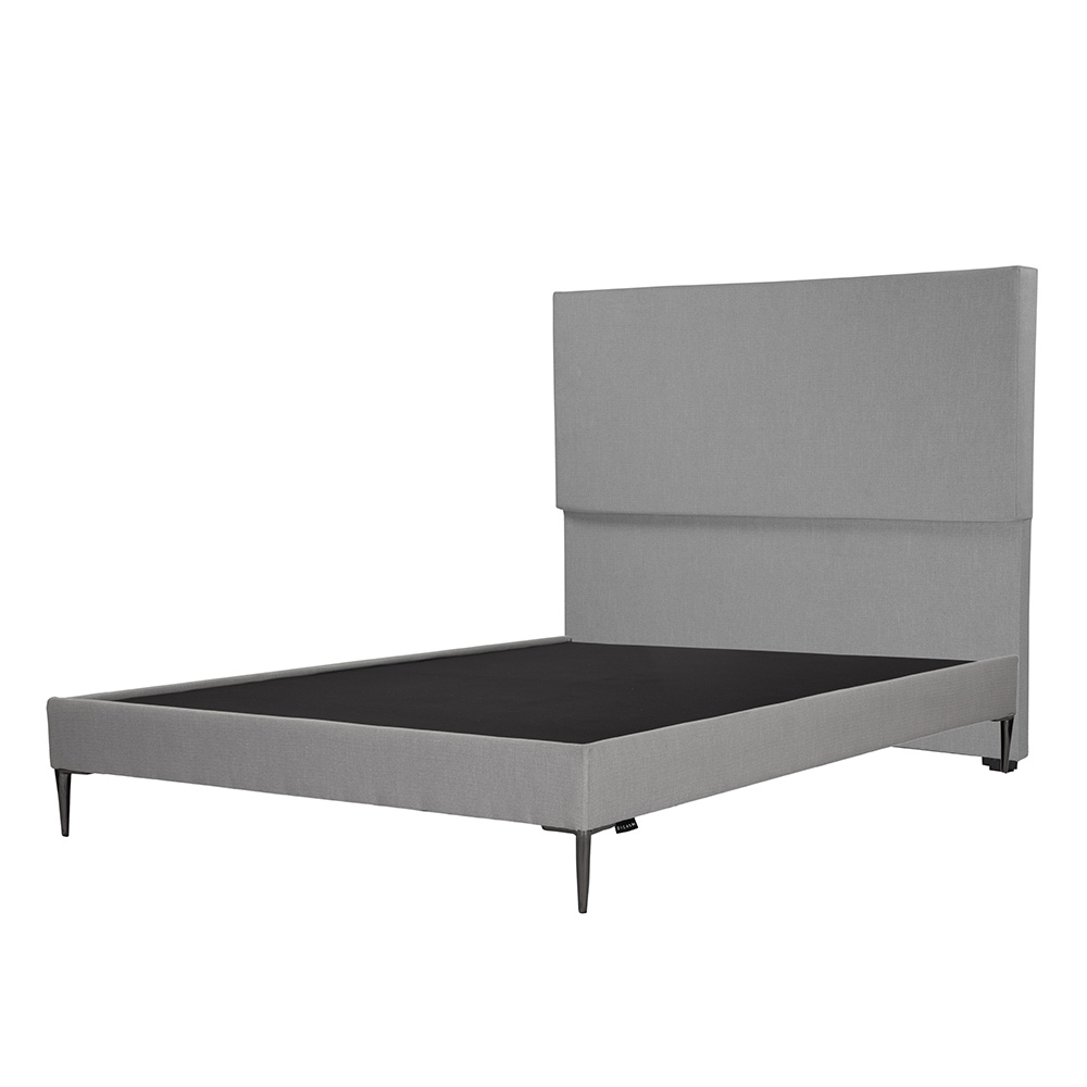 Foto 4 pulgar | Cabecera Dicasa Myko Color Gris King Size + Base Cama Slim Dicasa Color Gris King Size