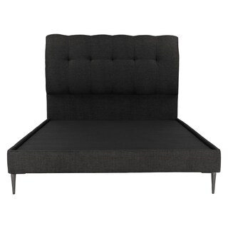 Foto 1 | Cabecera Dicasa Nube Color Negro Matrimonial + Base Cama Slim Dicasa Color Negro Matrimonial