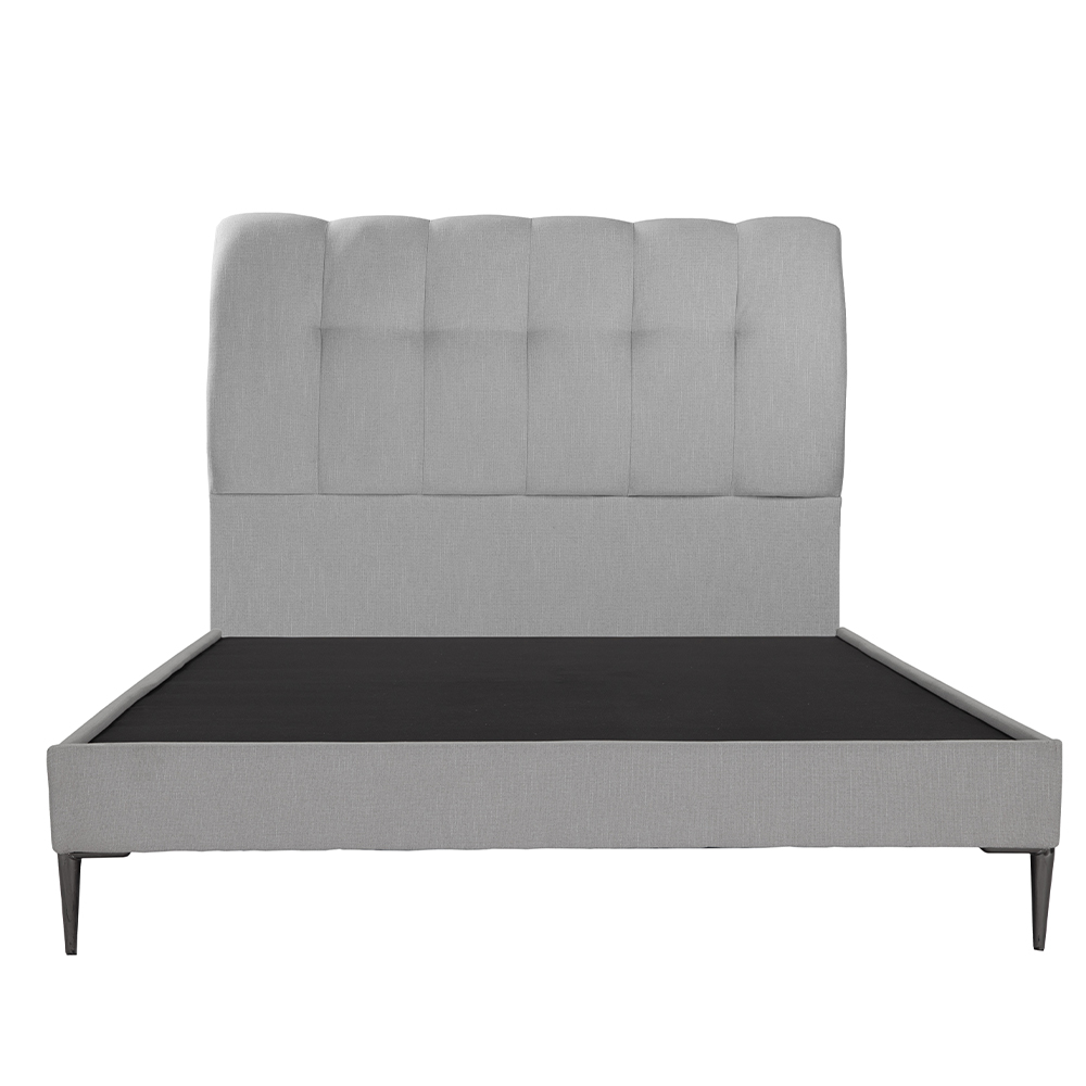 Foto 2 | Cabecera Dicasa Nube Color Gris Individual + Base Cama Slim Dicasa Color Gris Individual