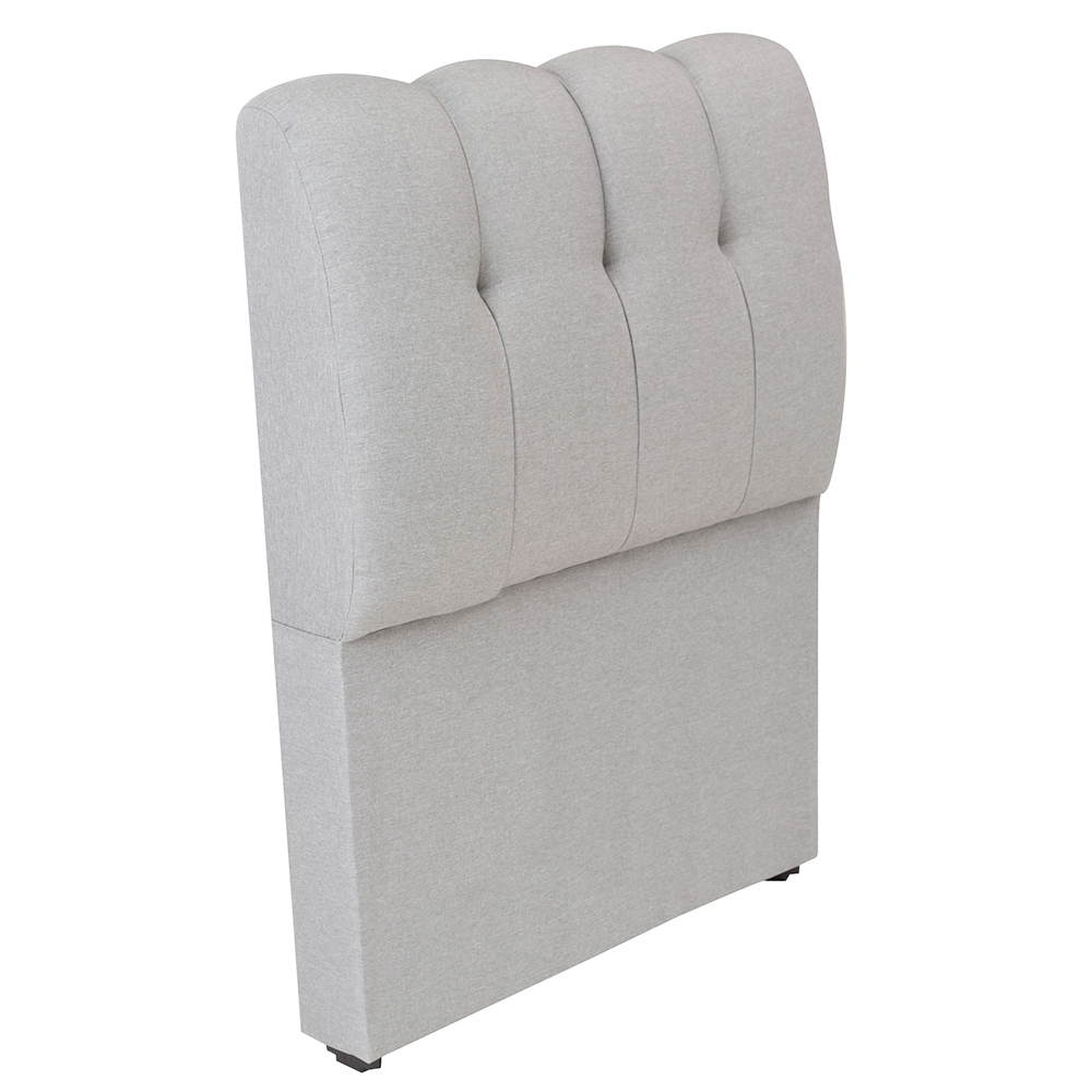 Foto 5 pulgar | Cabecera Dicasa Nube Color Gris Individual + Base Cama Slim Dicasa Color Gris Individual