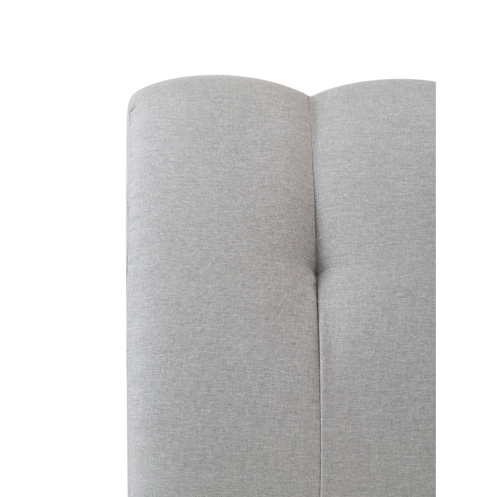 Foto 6 pulgar | Cabecera Dicasa Nube Color Gris Individual + Base Cama Slim Dicasa Color Gris Individual