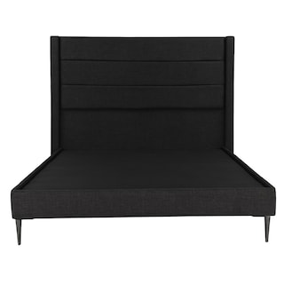 Foto 1 | Cabecera Dicasa Lugo Color Negro Individual + Base Cama Slim Dicasa Color Negro Individual