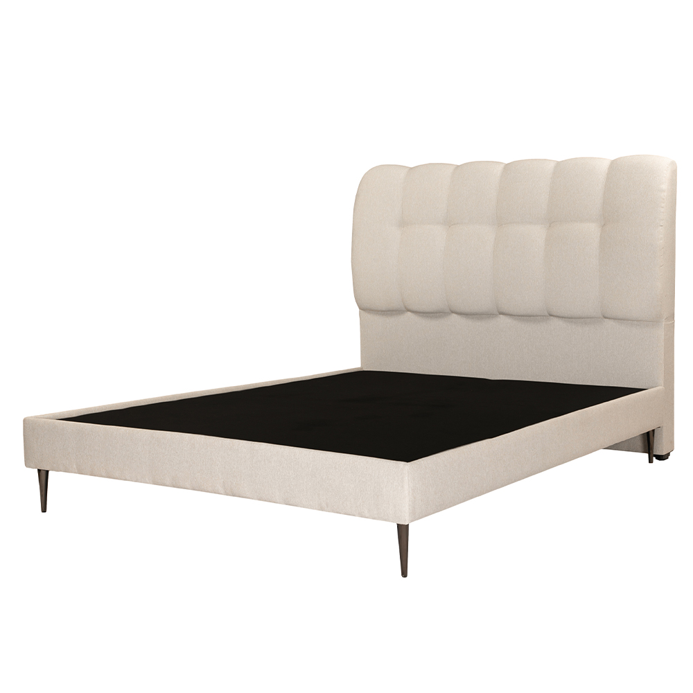 Foto 3 pulgar | Cabecera Dicasa Nube Color Beige Claro King Size + Base Cama Slim Dicasa Color Beige Claro King Size