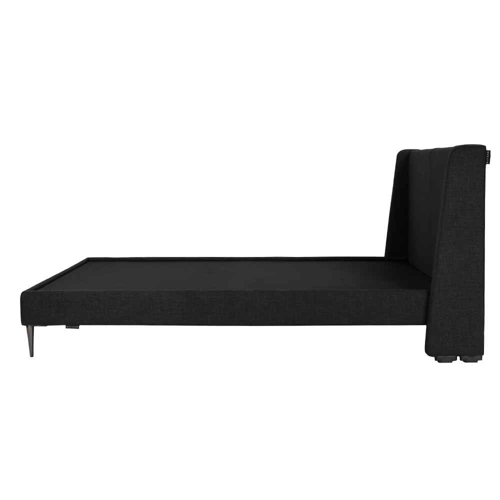 Foto 5 pulgar | Cabecera Dicasa Milan Color Negro King Size + Base Cama Slim Dicasa Color Negro King Size