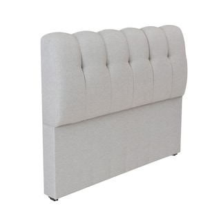 Foto 4 | Cabecera Dicasa Nube Color Gris Matrimonial + Base Cama Slim Dicasa Color Gris Matrimonial