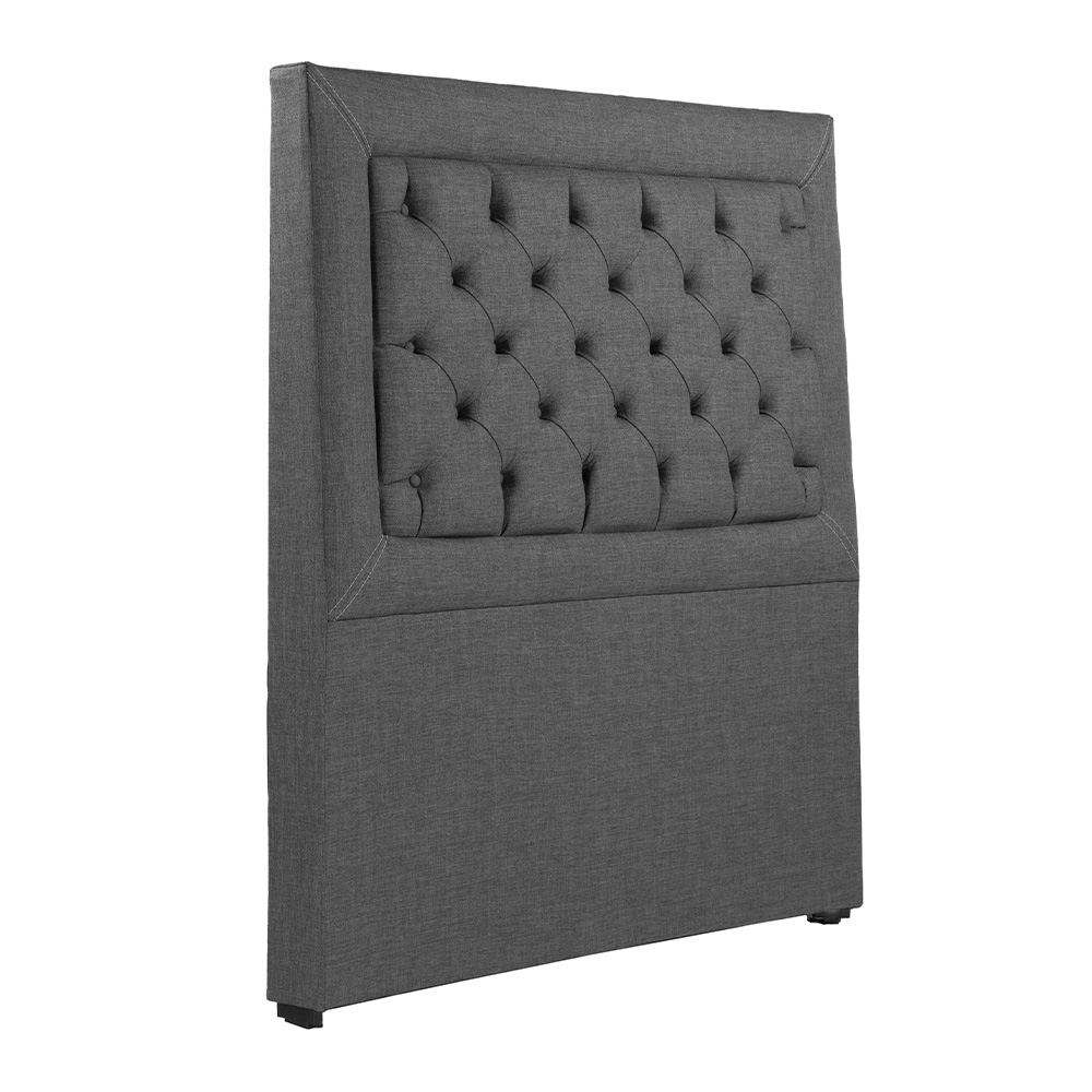 Foto 6 pulgar | Cabecera Dicasa Mary Color Gris Oscuro King Size + Base Cama Slim Dicasa Color Gris Oscuro King Size