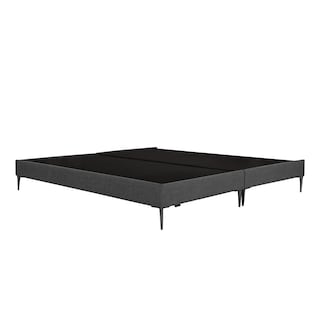 Foto 6 | Cabecera Dicasa Mary Color Gris Oscuro King Size + Base Cama Slim Dicasa Color Gris Oscuro King Size