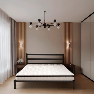 Foto 4 | Ilios Innova | Base King Con Cabecera: Estructura De Acero, Diseño Minimalista