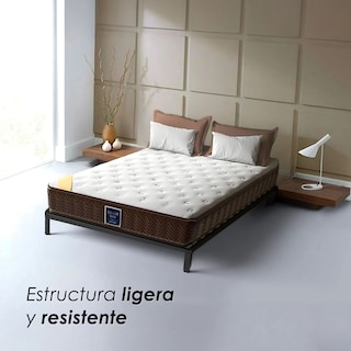 Foto 7 | Ilios Innova | Base Cama Matrimonial: Estructura De Acero, Diseño Minimalista
