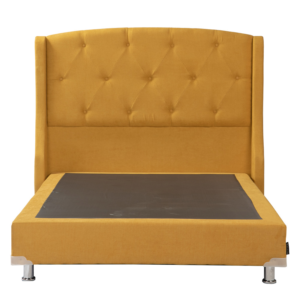 Foto 2 | Cabecera Dicasa Zefyr Color Mostaza Queen Size + Box Dicasa Color Mostaza Queen Size