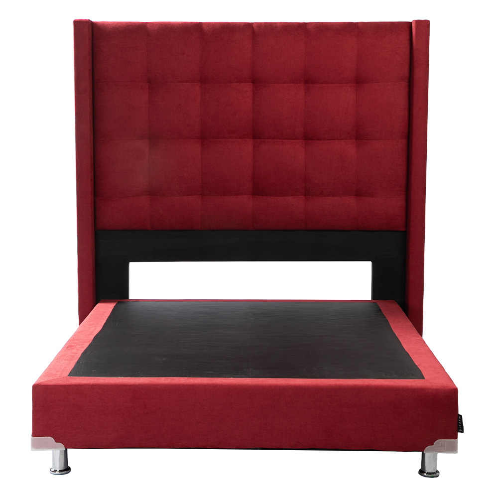 Foto 2 | Cabecera Dicasa Titan Color Rojo King Size + Box Dicasa Color Rojo King Size
