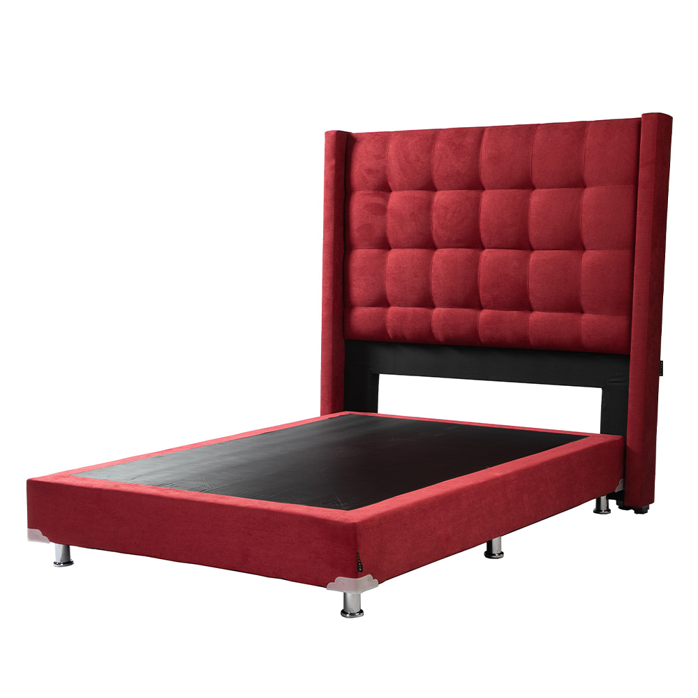 Foto 3 | Cabecera Dicasa Titan Color Rojo King Size + Box Dicasa Color Rojo King Size