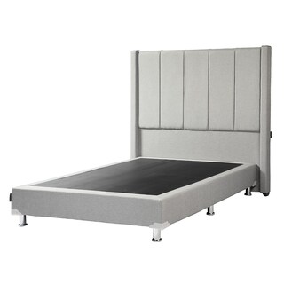 Foto 3 | Cabecera Dicasa Nizza Color Gris King Size + Box Dicasa Color Gris King Size