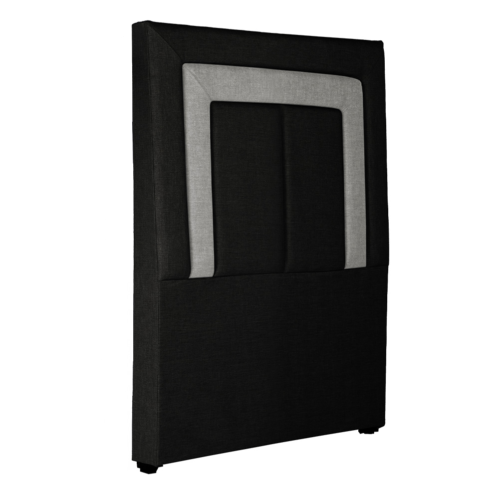 Foto 5 pulgar | Cabecera Dicasa Bora Color Negro Individual + Box Dicasa Color Negro  Individual