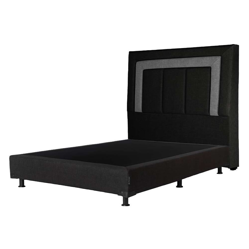 Foto 3 | Cabecera Dicasa Bora Color Negro Queen Size + Box Dicasa Color Negro Queen Size