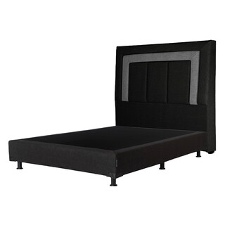 Foto 3 | Cabecera Dicasa Bora Color Negro Queen Size + Box Dicasa Color Negro Queen Size