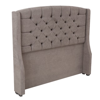 Foto 4 | Cabecera Dicasa Sitka Color Gris Oscuro King Size + Box Dicasa Color Gris Oscuro King Size