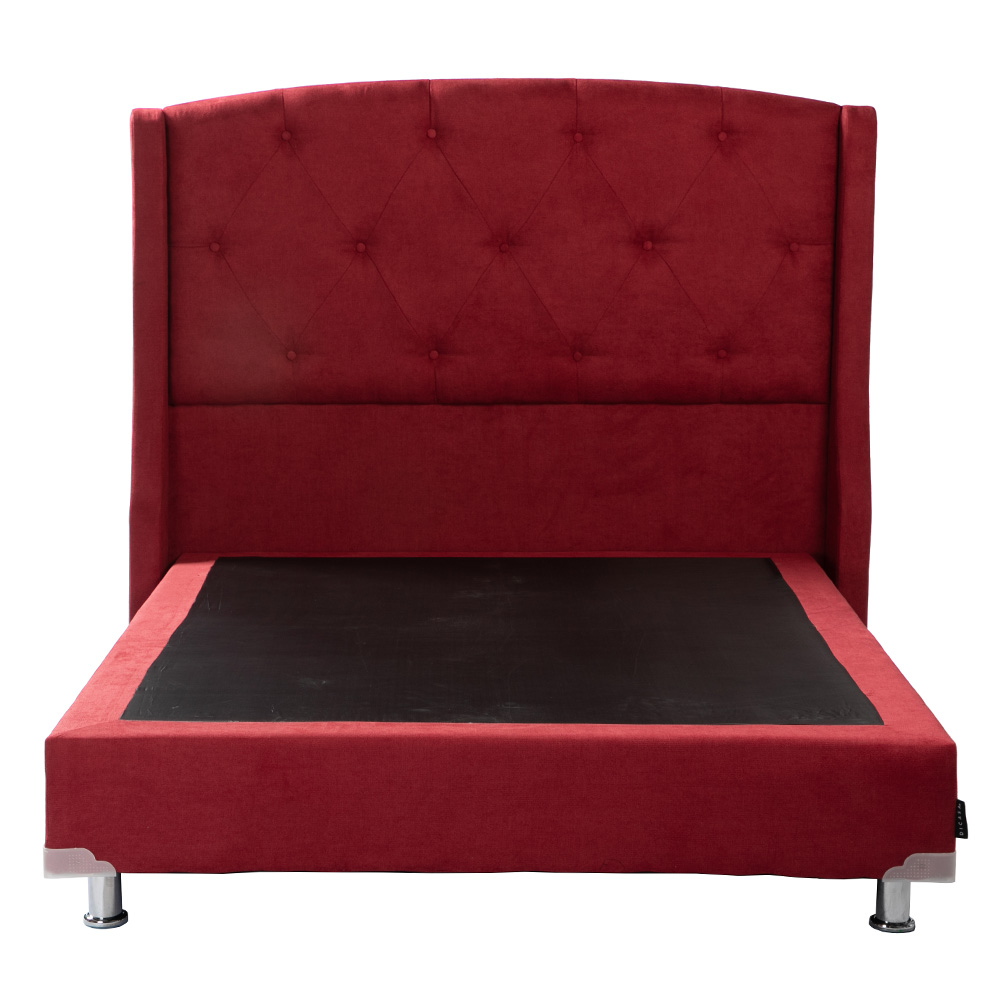 Foto 2 | Cabecera Dicasa Zefyr Color Rojo Queen Size + Box Dicasa Color Rojo Queen Size