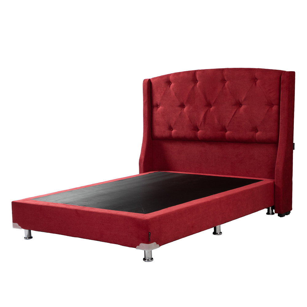 Foto 3 | Cabecera Dicasa Zefyr Color Rojo Queen Size + Box Dicasa Color Rojo Queen Size