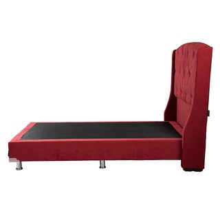 Foto 4 | Cabecera Dicasa Zefyr Color Rojo Queen Size + Box Dicasa Color Rojo Queen Size