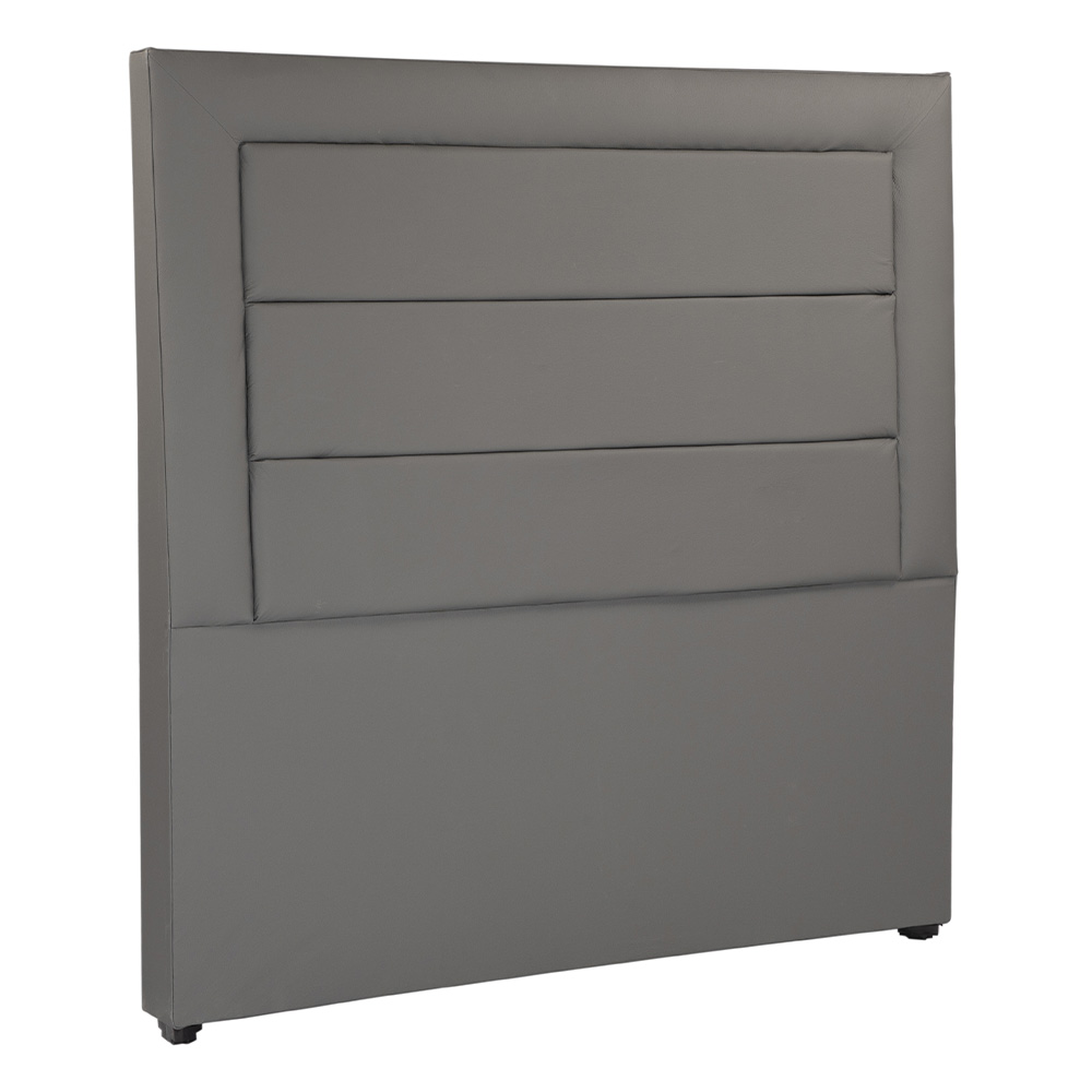 Foto 4 | Cabecera Dicasa Bolt Color Gris Rata Individial + Box Dicasa Color Gris Rata Individial