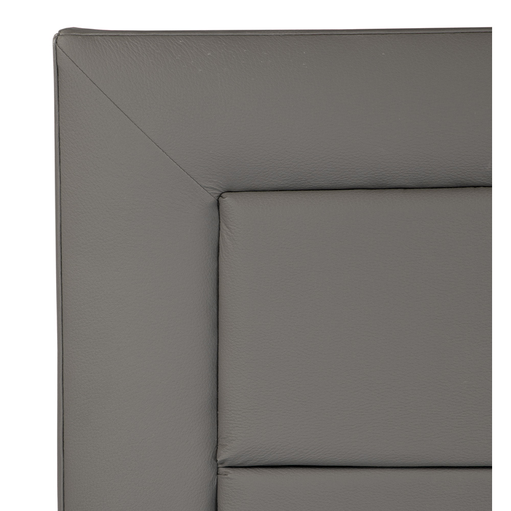 Foto 5 | Cabecera Dicasa Bolt Color Gris Rata Individial + Box Dicasa Color Gris Rata Individial