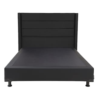 Foto 2 | Cabecera Dicasa Lucca Color Negro Queen Size + Box Dicasa Color Negro Queen Size