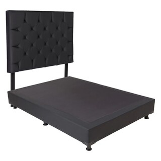 Foto 3 | Cabecera Dicasa Dubai Color Negro Queen Size + Box Dicasa Color Negro Queen Size