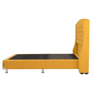 Foto 4 | Cabecera Dicasa Sitka Color Mostaza Queen Size + Box Dicasa Color Mostaza Queen Size