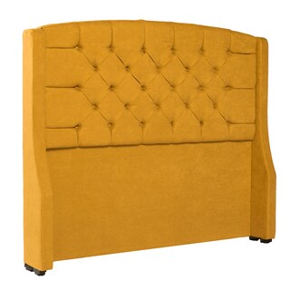Foto 5 | Cabecera Dicasa Sitka Color Mostaza Queen Size + Box Dicasa Color Mostaza Queen Size