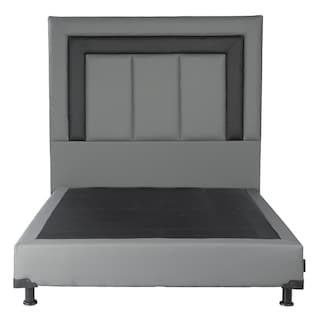 Foto 2 | Cabecera Dicasa Vento Color Gris Rata King Size + Box Dicasa Color Gris Rata King Size