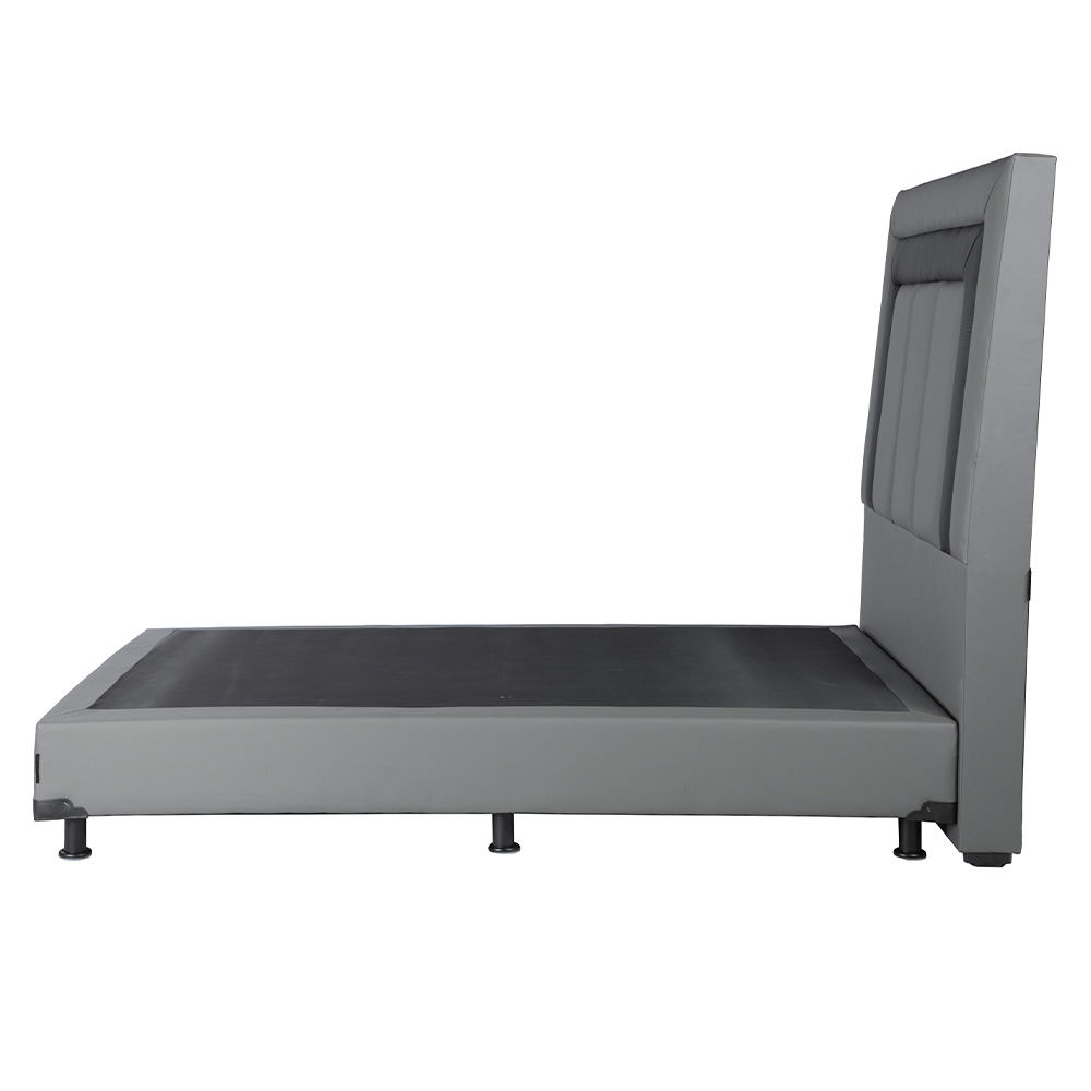 Foto 4 | Cabecera Dicasa Vento Color Gris Rata King Size + Box Dicasa Color Gris Rata King Size